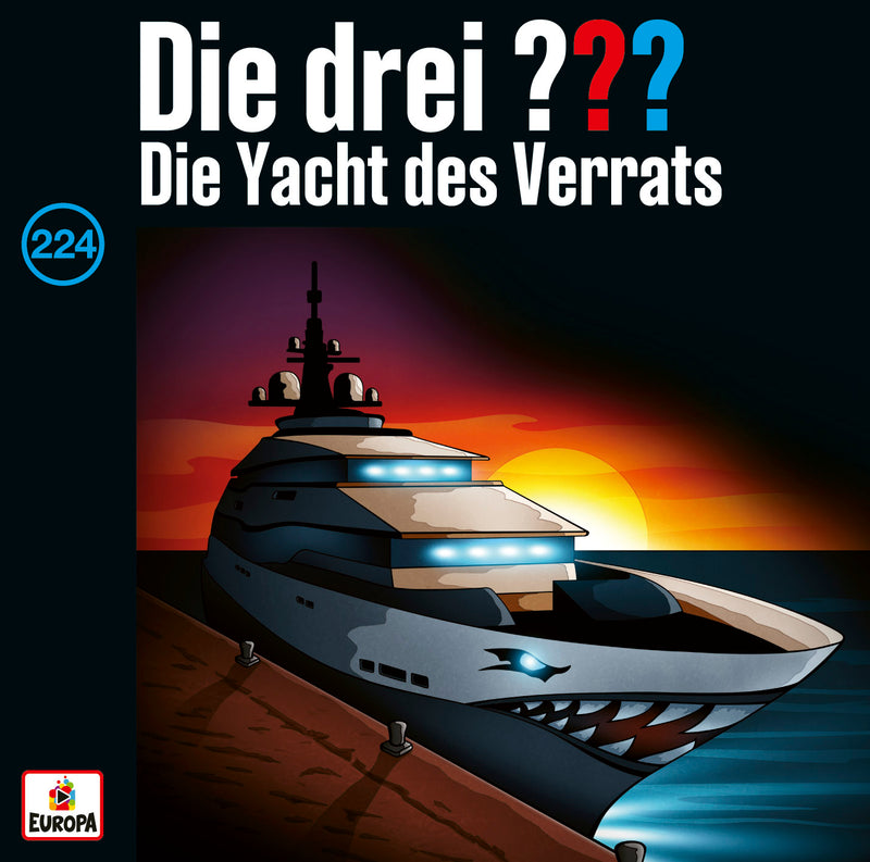 Die drei ??? -  Die Yacht des Verrats (Vinyl Longplay 33 1/3) Europa Family Entertainment HOER01843