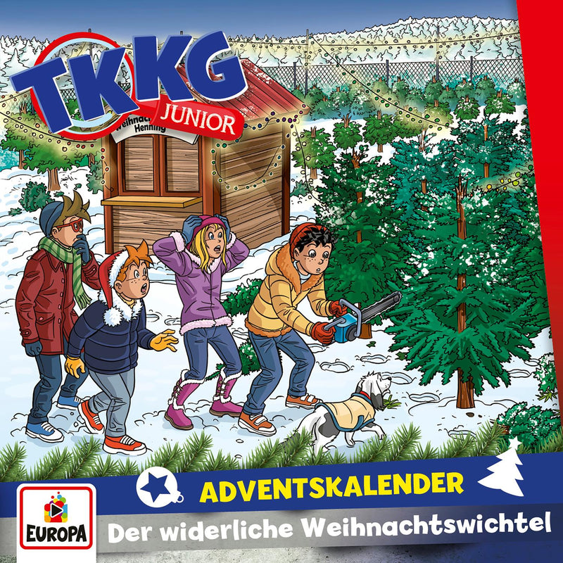 TKKG Junior - Adventskalender - Der widerliche Weihnachtswichtel (CD Longplay)