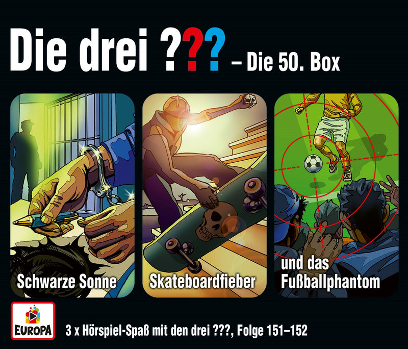 Die drei ??? -  Box (Folgen 151 - 153) (CD Longplay) Europa Family Entertainment HOER01835