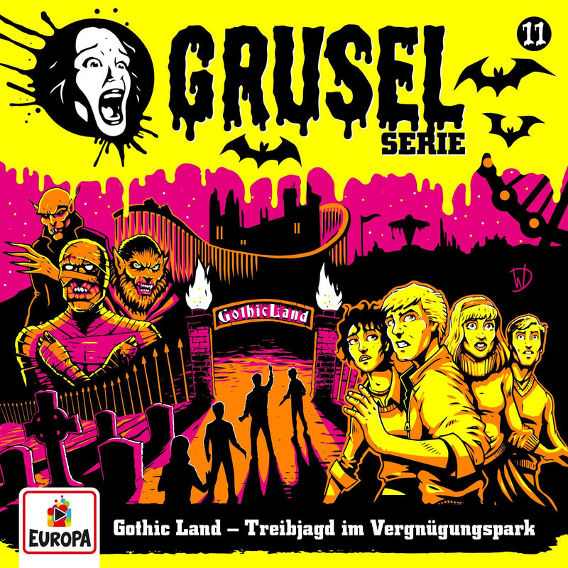 Gruselserie - Gothic Land - Treibjagd im Vergnügungspark (CD Longplay)