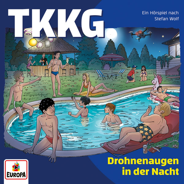 TKKG - Drohnenaugen in der Nacht (CD Longplay) Europa Family Entertainment  HOER01888