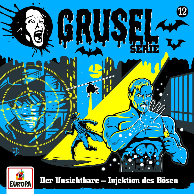 Gruselserie - Der Unsichtbare - Injektion des Bösen (CD Longplay) Europa Family Entertainment HOER01885