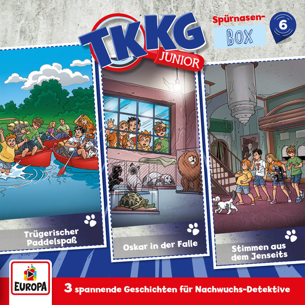 TKKG Junior - Spürnasen-Box 6 (Folgen 16,17,18) Europa Family Entertainment  HOER01789