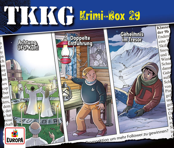 TKKG - Krimi-Box 29 (Folgen 206, 207, 208)