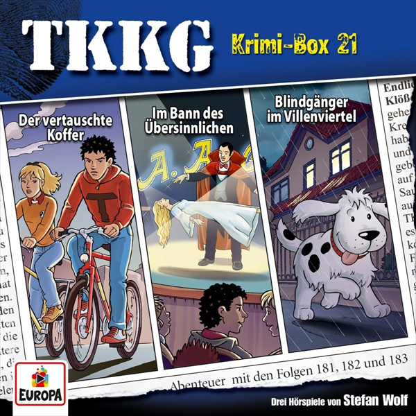 TKKG - Krimi-Box 21 (Folgen 181, 182, 183)