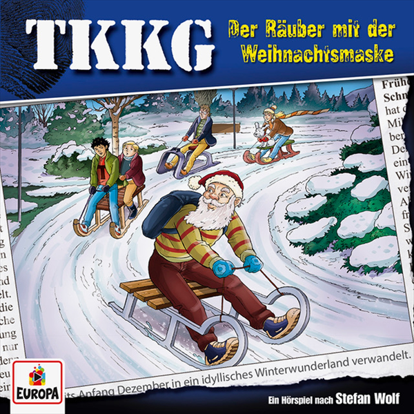 TKKG - 203: Der Räuber mit der Weihnachtsmaske