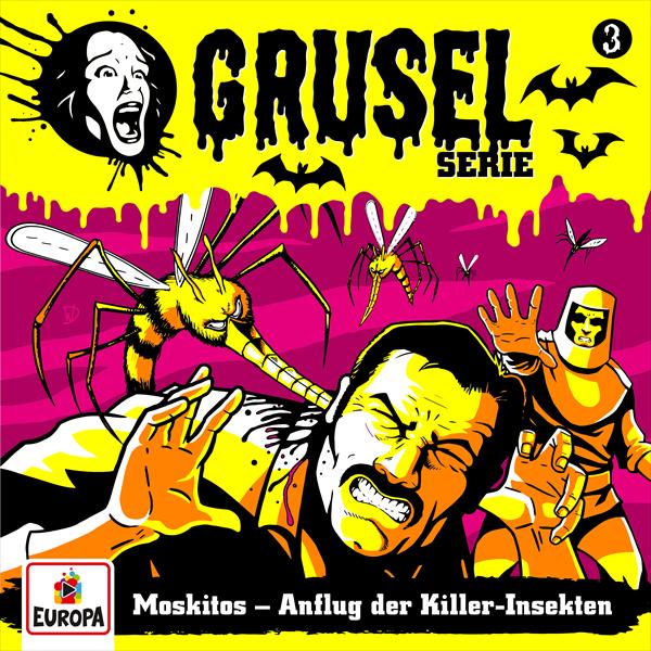 Gruselserie - 003/Moskitos - Anflug der Killer-Insekten (Vinyl Longplay 33 1/3)