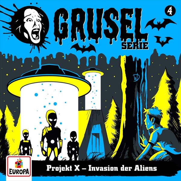 Gruselserie - Projekt X - Invasion der Aliens (CD Longplay)