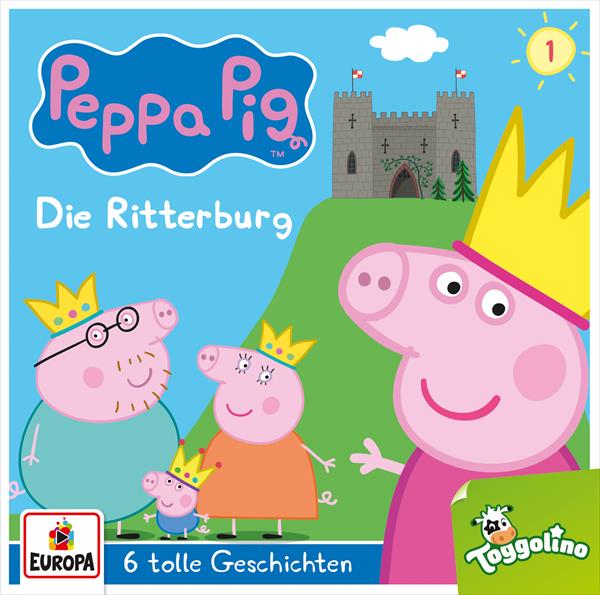Peppa Pig - Die Ritterburg (und 5 weitere Geschichten) (CD Longplay)