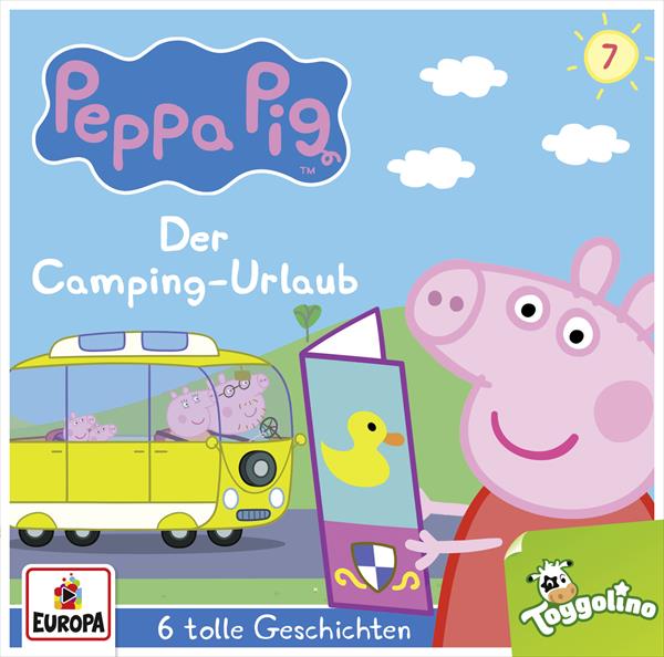 Peppa Pig - Der Camping-Urlaub (und 5 weitere Geschichten) (CD Longplay)