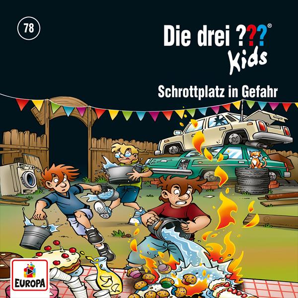 Die drei ??? Kids - Schrottplatz in Gefahr (CD Longplay)