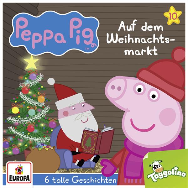 Peppa Pig - Auf dem Weihnachtsmarkt (und 5 weitere Geschichten) (CD Longplay)