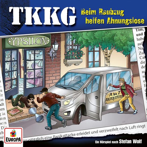 TKKG - Beim Raubzug helfen Ahnungslose (CD Longplay)