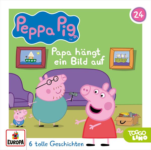 Peppa Pig - Papa hängt ein Bild auf (CD Longplay)