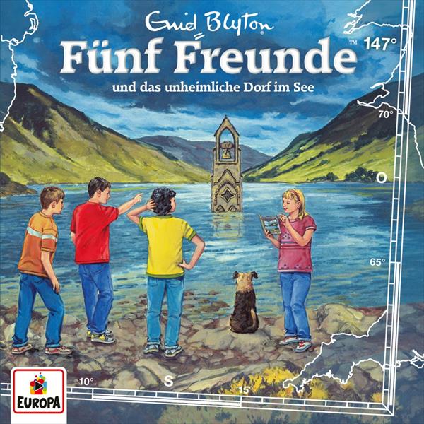 Fünf Freunde - Fünf Freunde und das unheimliche Dorf im See (CD Longplay)
