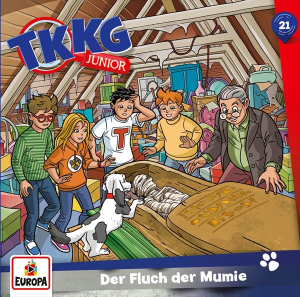 TKKG Junior - Der Fluch der Mumie (CD Longplay)